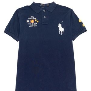RL Polo P.R.L. 5th Division Yacht Club Custom Fit Polo
